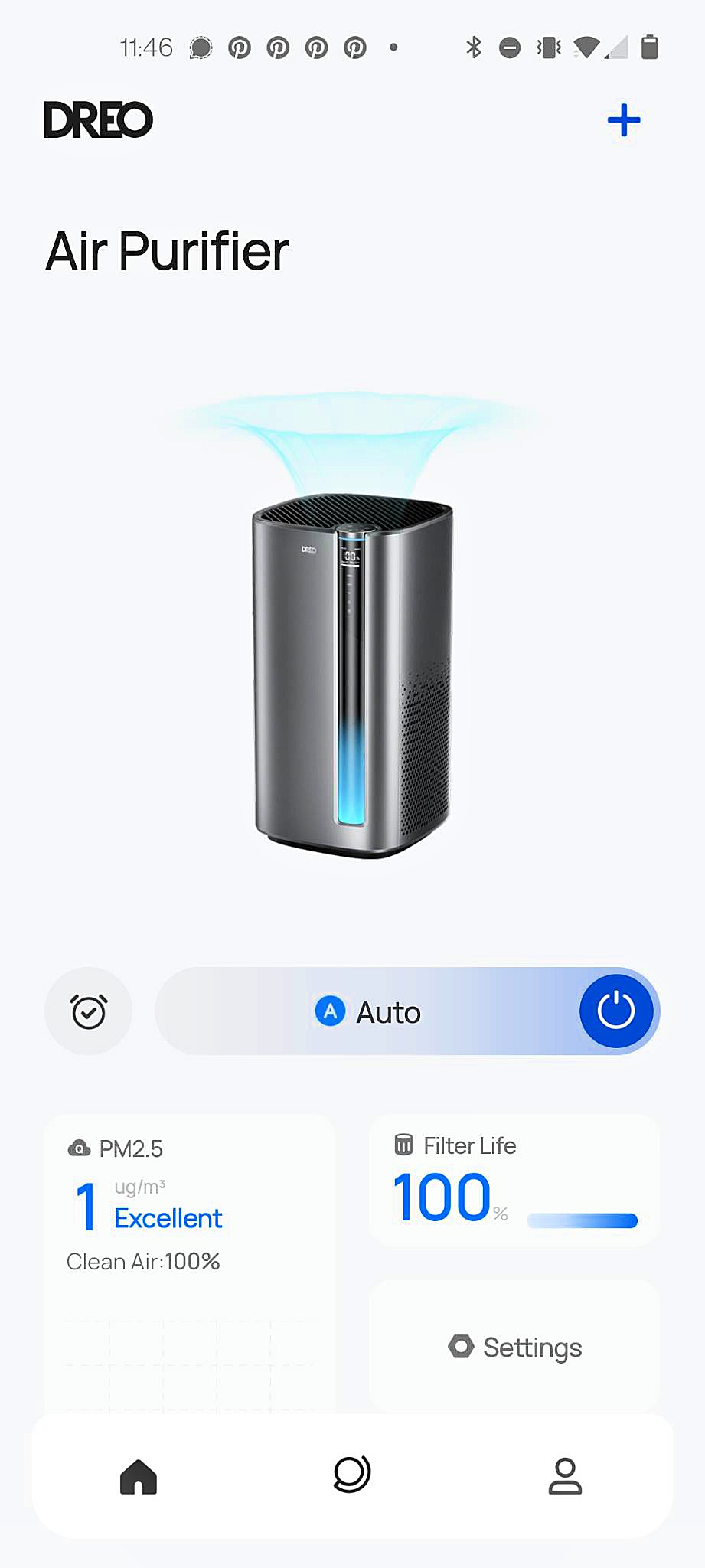 Dreo Macro Max S Air Purifier app screenshot