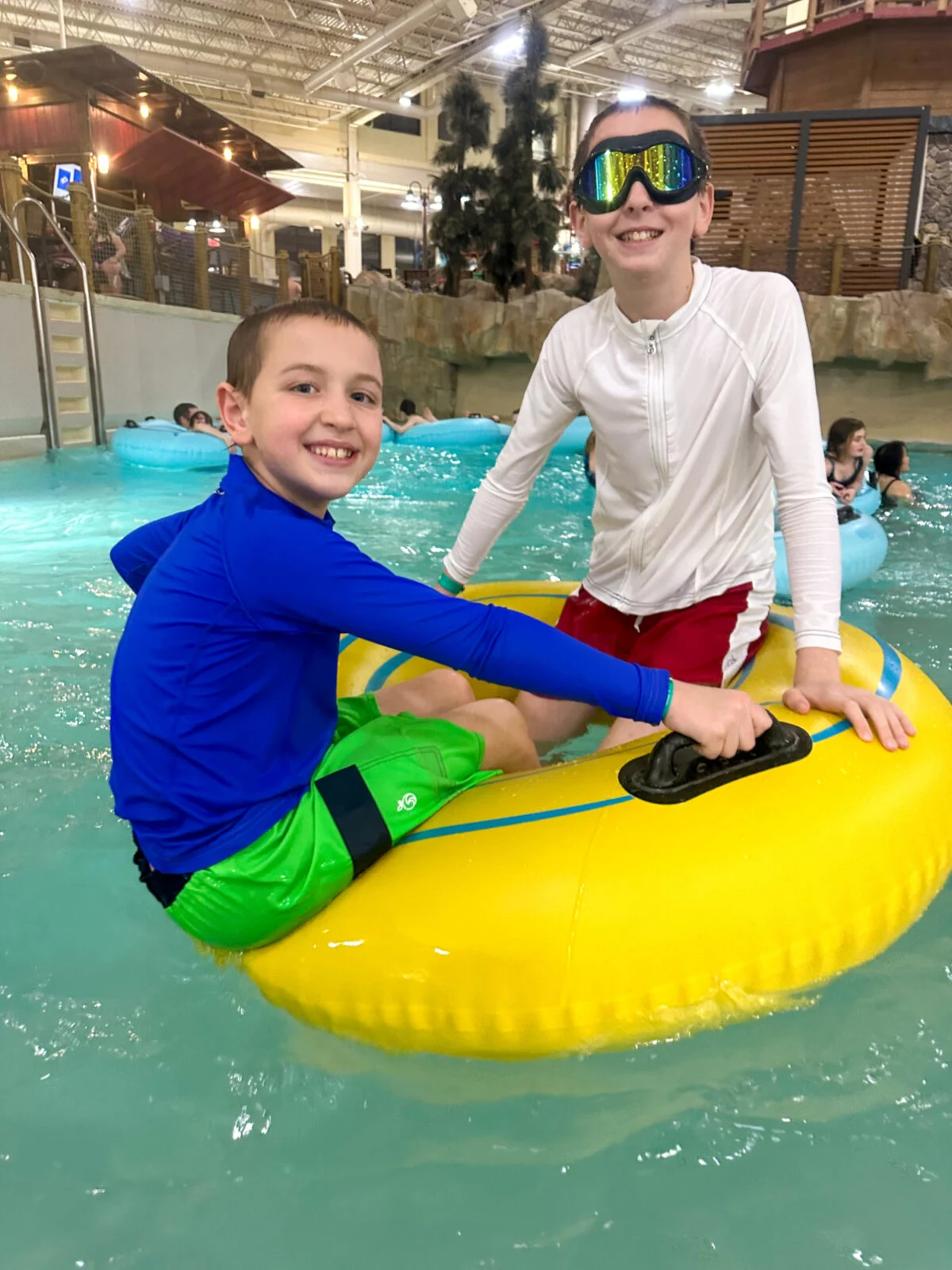 boys in water - Great Wolf Lodge Is A Perfect Place For Family Reunions and Large Groups