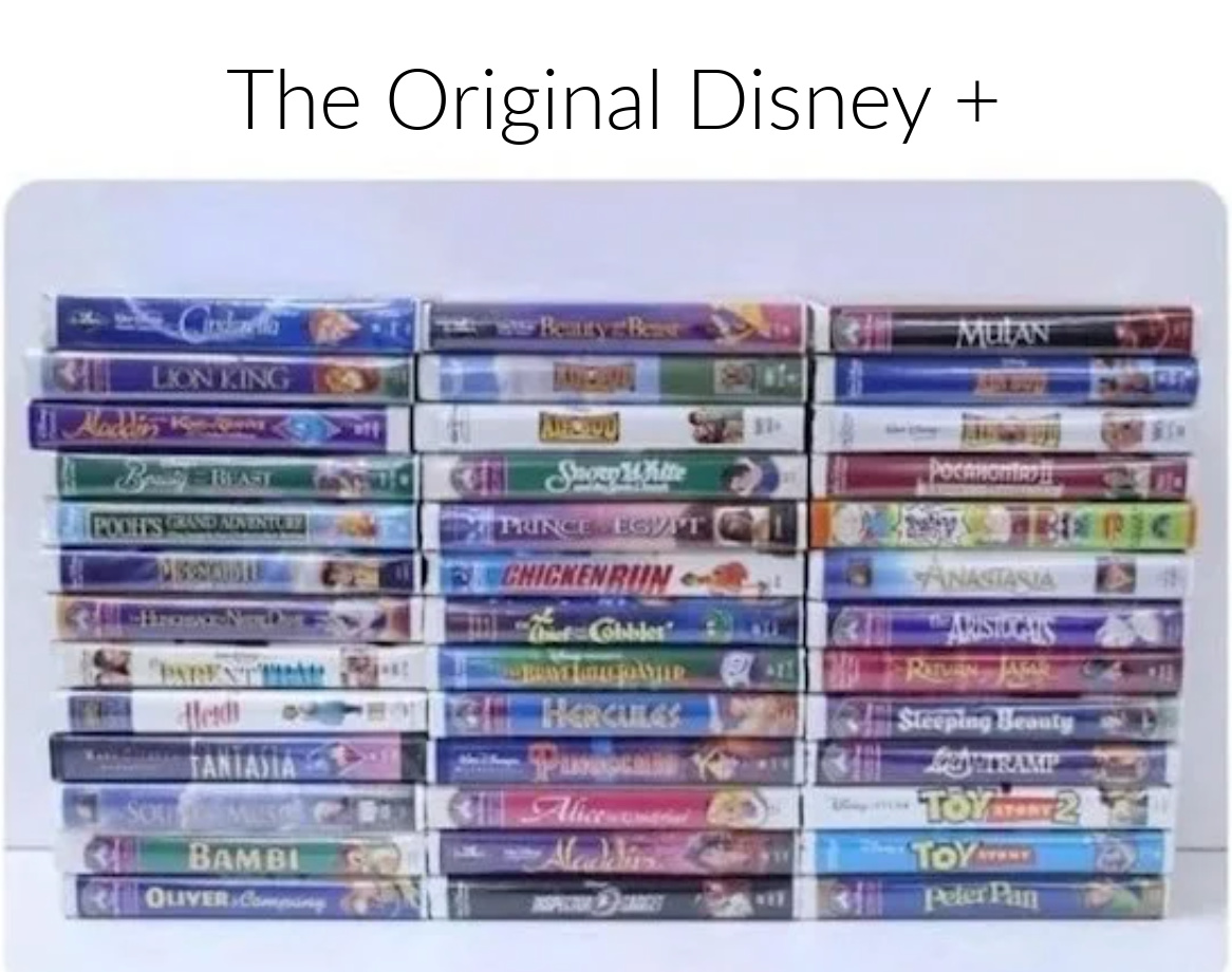 disney vhs collection - 40+ Best Disney Memes On The Internet