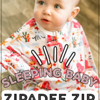 Sleeping Baby Zipadee Zip Review + Discount Code