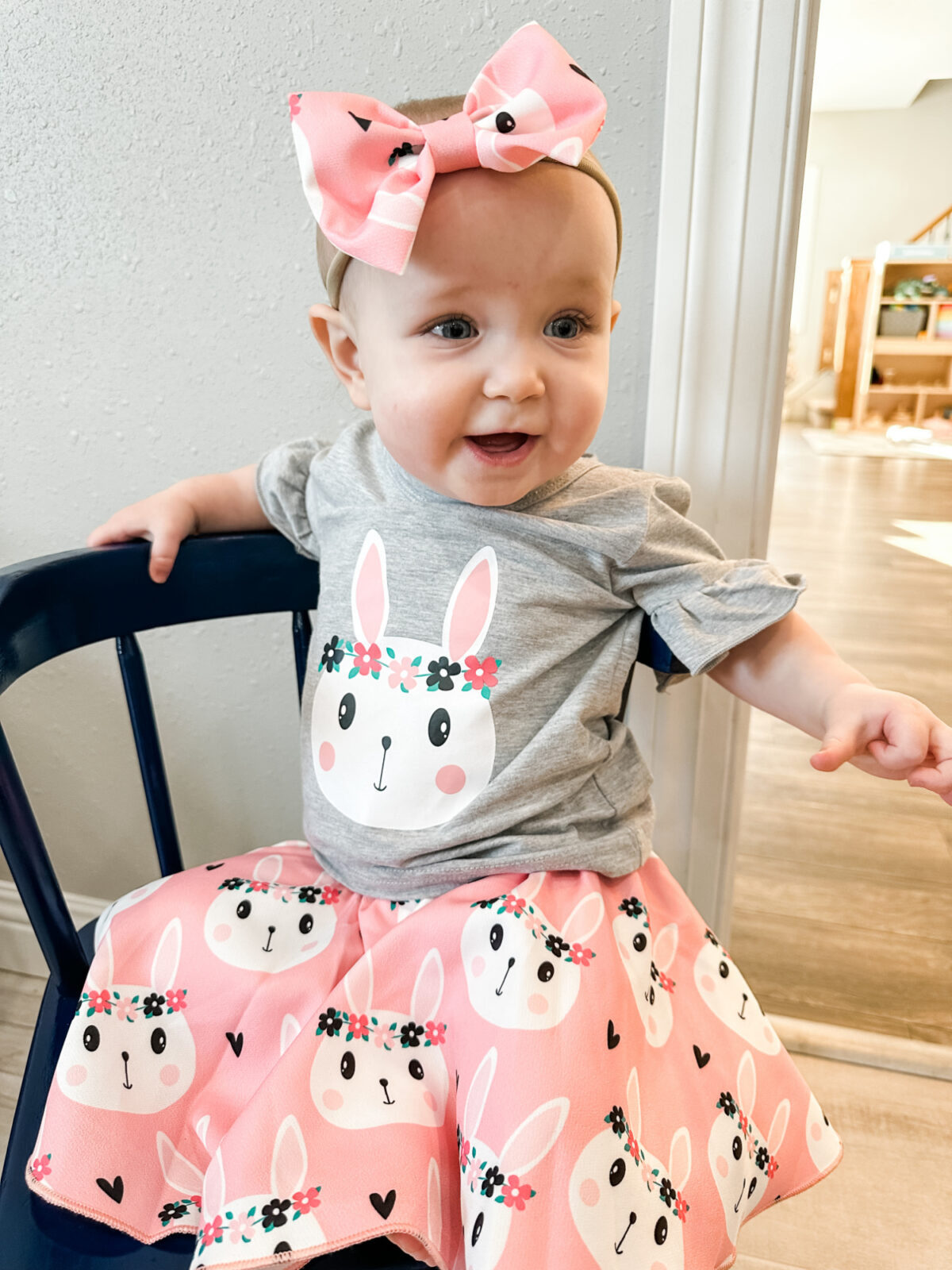 little girl in rabbit outfit - Spring PatPat Review