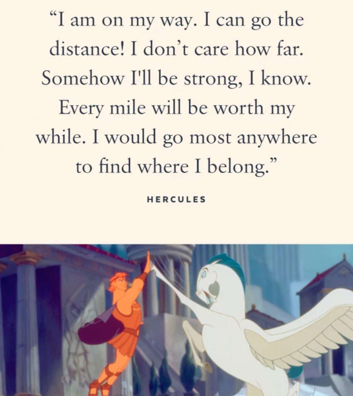 Hercules quote - The Best Disney Memes On The Internet