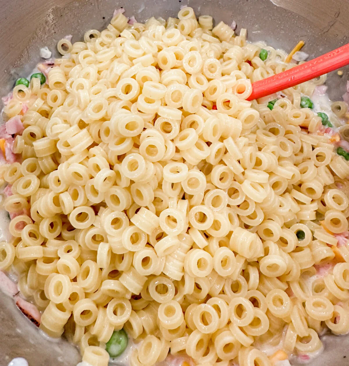 Classic Macaroni Rings Pasta Salad Recipe