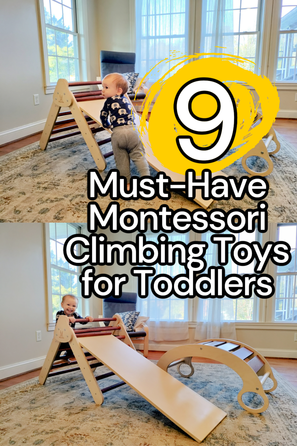 Montessori Climbing Toys For Toddlers
