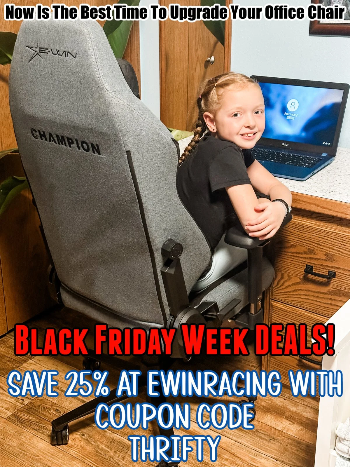 Now Is The Best Time To Upgrade Your Office Chair | Save 25% At EwinRacing With Code
