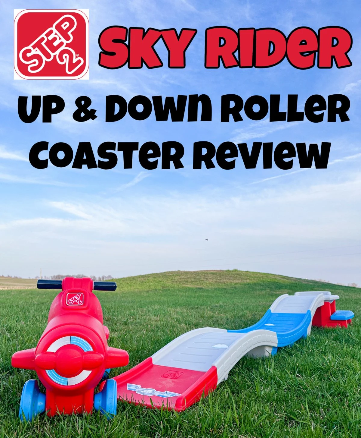 Step2 Sky Rider Up & Down Roller Coaster Review.